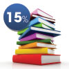 Sconto 15 per cento sui libri