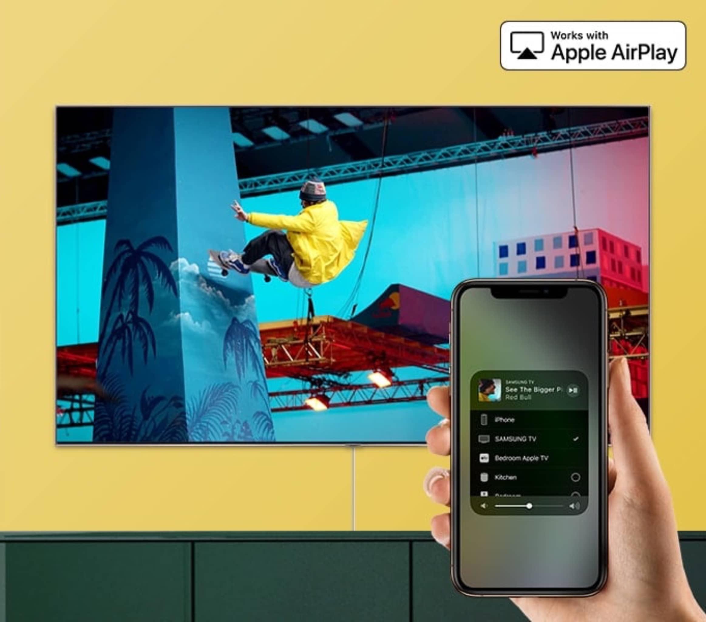 SAMSUNG - TV QLED 55\